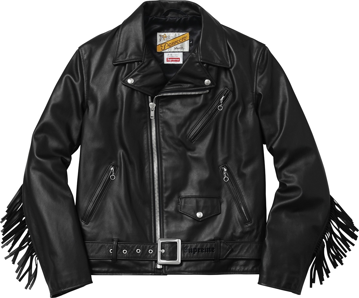Supreme®/Schott® Chief Tassel Perfecto view 2